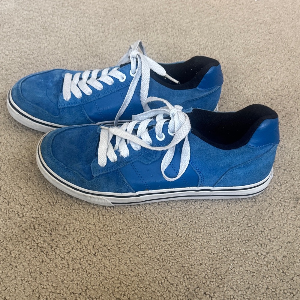 Shaun White Blue and White Men's Sneakers